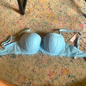 Dusty Blue VS Lace Bra